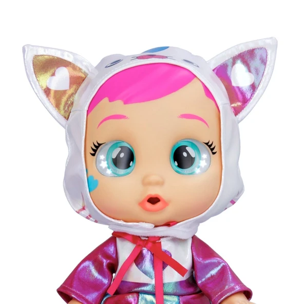 Cry Babies Stars Ağlayan Bebekler S2 30 Cm Daisy Gerçek Gözyaşları Ağlayan İnteraktif Bebek - 6