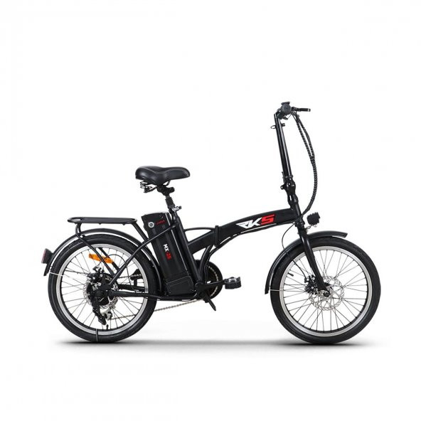 RKS MX25 KATLANABİLİR ELEKTRİKLİ BİSİKLET SİYAH - 1