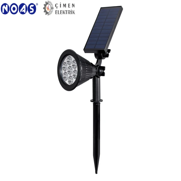 Noas YL74 0702 S 7W 3200K Gün Işığı Solar Bahçe Armatürü