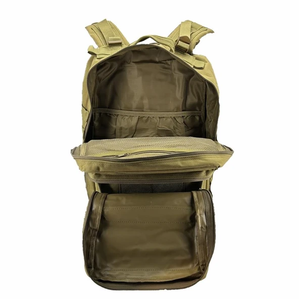 Taktikal TK1100 Taktic 45 LT Sırt Çantası Wolf Brown Kahve - 7
