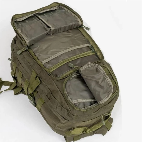 Taktikal Taktic 50 LT Sırt Çantası Haki yeşil - Resim 2