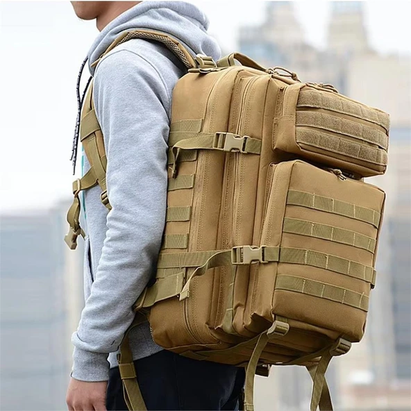 Taktikal TK1100 Taktic 45 LT Sırt Çantası Wolf Brown Kahve - 5