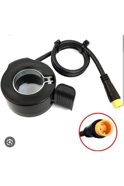 Kadro Bisiklet Bm8 Pro Elektrikli Bisiklet Gaz Kolu - 3