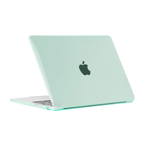 McStorey Macbook Air M1 Kılıf 13inç Kristal Parlak TouchID'li M1 Air A2337 A2179 A1932 ile Uyumlu - 6
