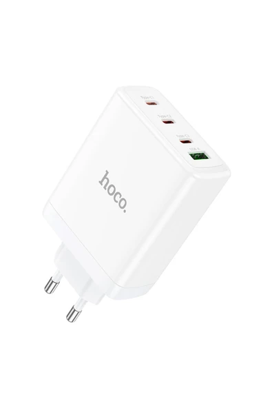 Hoco N31 Leader PD Hızlı Şarj Özellikli 100W Type-C ve USB Şarj Çıkışlı Gan Teknoloji Şarj Başlığı ürün görseli 1