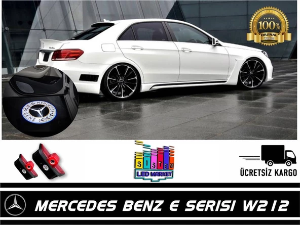 Mercedes E Seri W212 Kasa Araçlar İçin Kapı Aydınlatma ORİJİNAL Soket