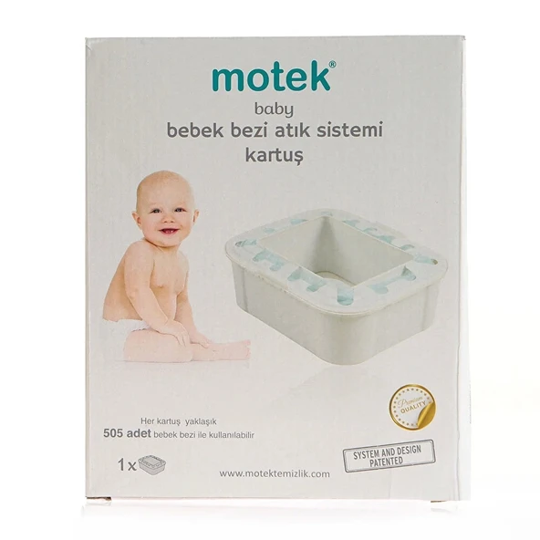 Motek 505 Adet Kirli Bebek Bezi Kartuşu - 7