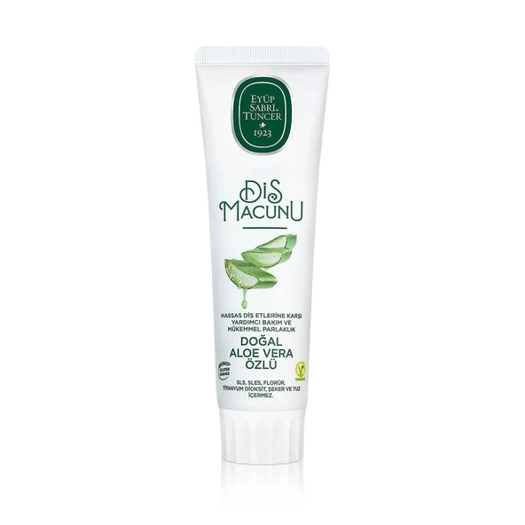 Eyüp Sabri Tuncer Doğal Diş Macunu 90 Gr Aloe Vera - 2
