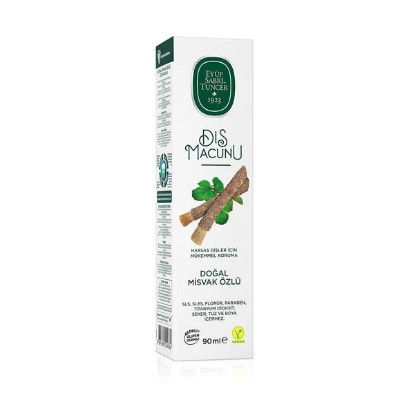 Eyüp Sabri Tuncer Doğal Diş Macunu 90 Gr Misvak Özlü - 3