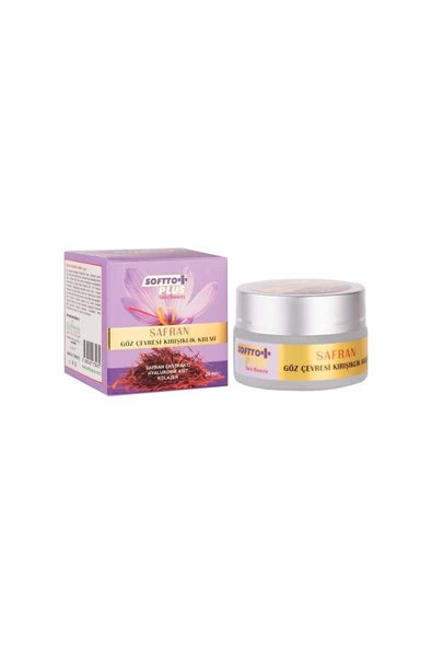 Softto Plus Safran Göz Çevresi Kremi 20ml - 2