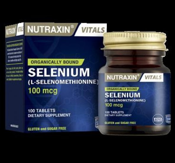 Nutraxin Selenium 100 Tablet 8680512627005