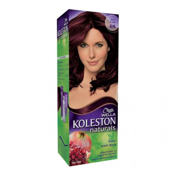 Koleston Naturals  4/6 Kızıl Viyole Kalıcı Krem Boya
