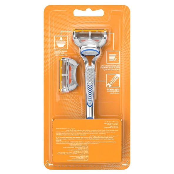 Gillette Fusion 5 Tıraş Makinesi Yedekli - Resim 2