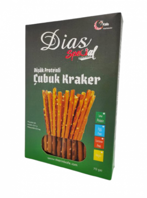 Dias Special Düşük Proteinli Çubuk Kraker 70 Gr