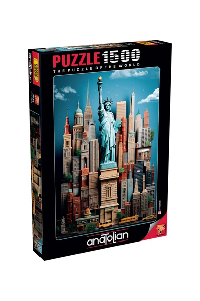 Anatolian 1500 Parçalık Puzzle - New York 4578
