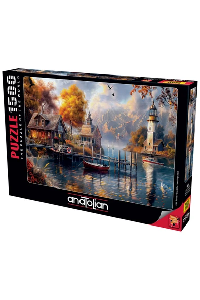 Anatolian 1500 Parçalık Puzzle - Gölde Sonbahar 4581