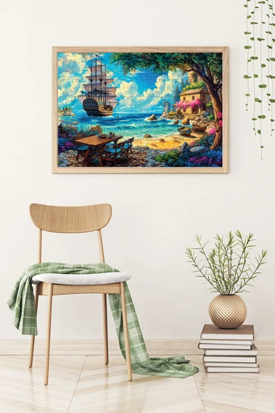 Anatolian 260 Parça XL Puzzle - Korsan Koyu 3349 - 3