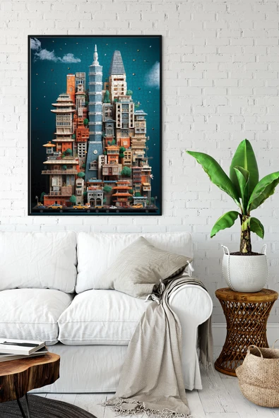 Anatolian 1000 Parçalık Puzzle - Taipei 1187 - Resim 3