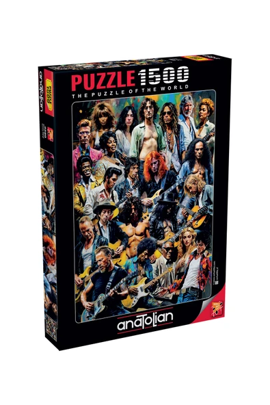 Anatolian 1500 Parçalık Puzzle - Rock Stars 4580
