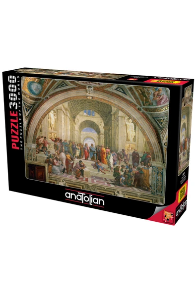 Anatolian 3000 Parçalık Puzzle - Atina Okulu 4933