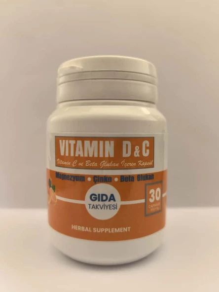 farmaex C D Vitaminleri, Beta Glukan Çinko Mağnezyum Içerikli Vitamin Kompleksi ürün görseli