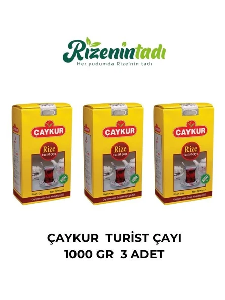 Çaykur Rize Turist Çayı 1000 gr X 3 Adet