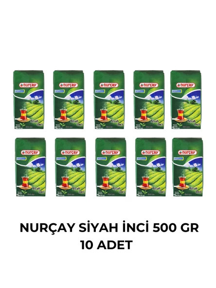 NURÇAY SİYAH İNCİ 500 GR - 10 ADET