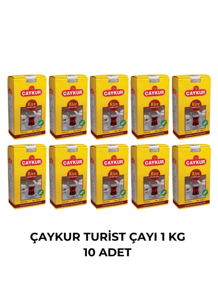 Çaykur Rize Turist Çayı 1000gr X 10 Adet - 1 Koli