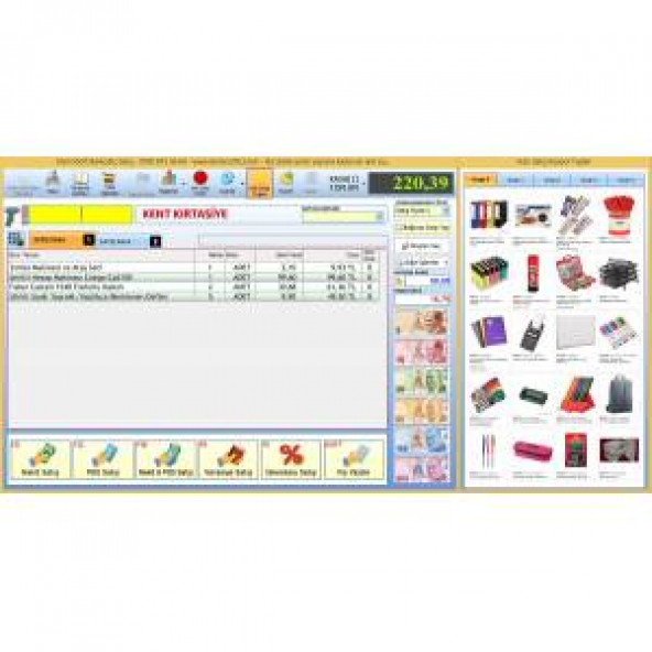 Barkodlu Kırtasiye Satış Programı DemirSoft