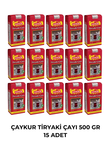 ÇAYKUR TİRYAKİ ÇAYI 500 GR -15 ADET