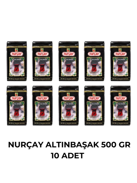 NURÇAY ALTINBAŞ ÇAYI 500 GR - 10 ADET