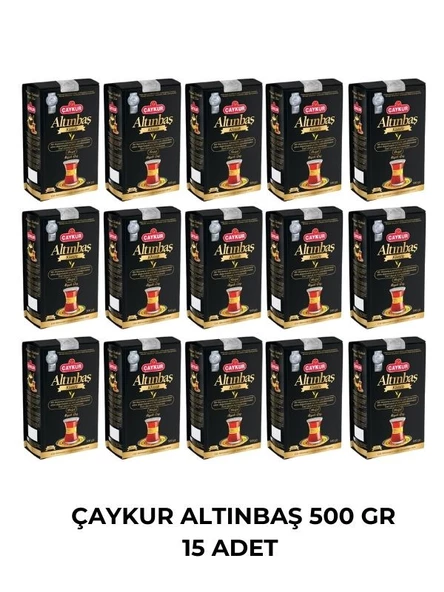 ÇAYKUR ALTINBAŞ ÇAYI 500 GR -15 ADET