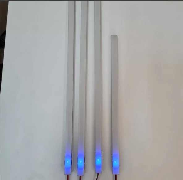 DOKUNMATİK 60 CM ALEMİNYUM GÜN IŞIGI LED ( LED+ADAPTÖR+MONTAJ APARAT) - 4