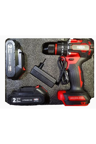 ATB 21 BLPD-202C 21V Çift Akülü Kömürsüz Darbeli Matkap - 5