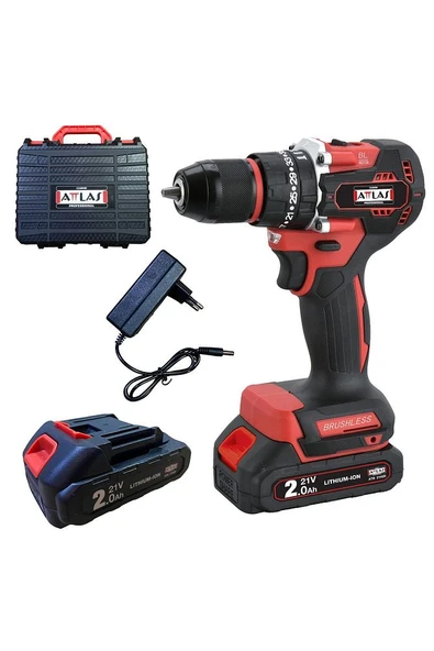 ATB 21 BLPD-202C 21V Çift Akülü Kömürsüz Darbeli Matkap