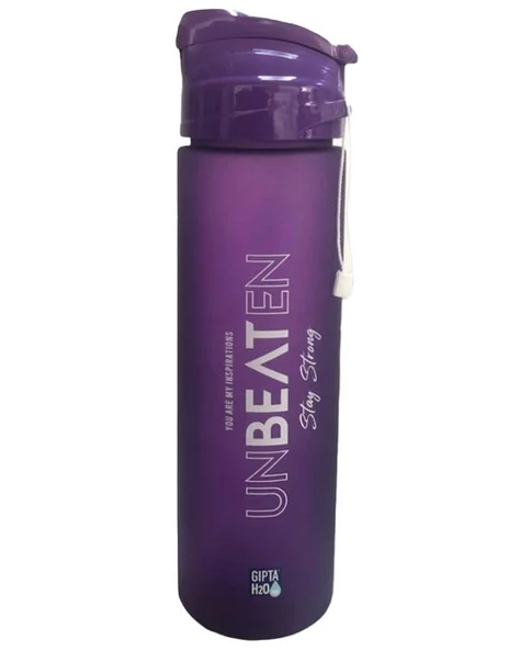 Gıpta Unbeaten Tritan Pipetli Mor Matara 600 Ml