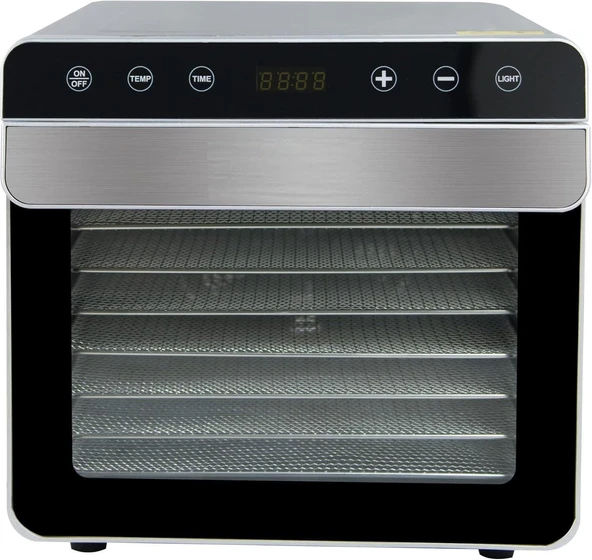 Dalle SS-08A Paslanmaz Meyve Sebze Kurutma Makinesi 8 Tepsili - 2