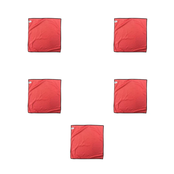 Silver Home Extra Mikrofiber Temizlik Toz Cam Bezi - 300 Kalite - 40 x 40 Cm. - 5 Adetlik Paket ürün görseli 1