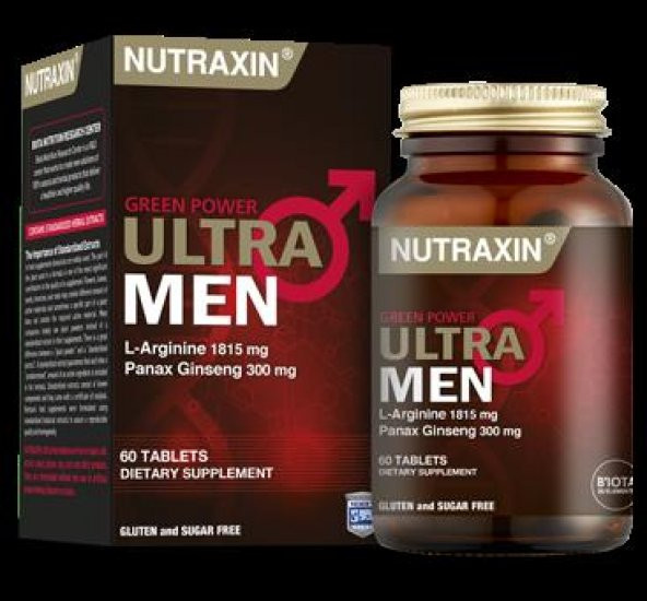 Nutraxin Ultra Men 60 Tablet 8680512607809