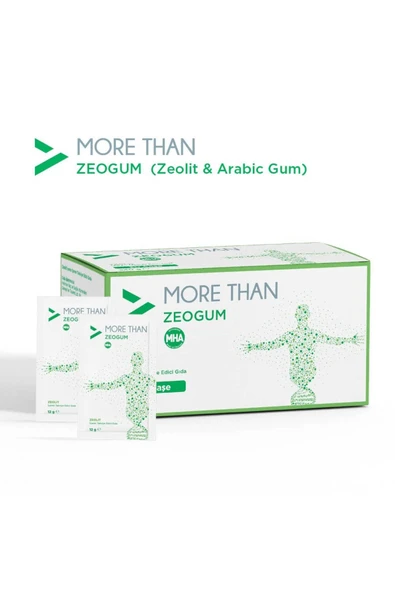 More Than Zeogum (ZEOLİT & ARABİC GUM) 30 Saşe