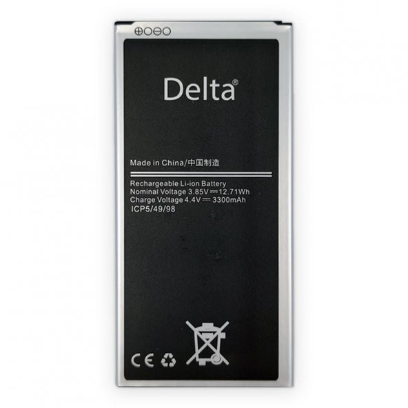 Delta Samsung Galaxy J7 2016 3300 mAh Yüksek Kapasite Batarya