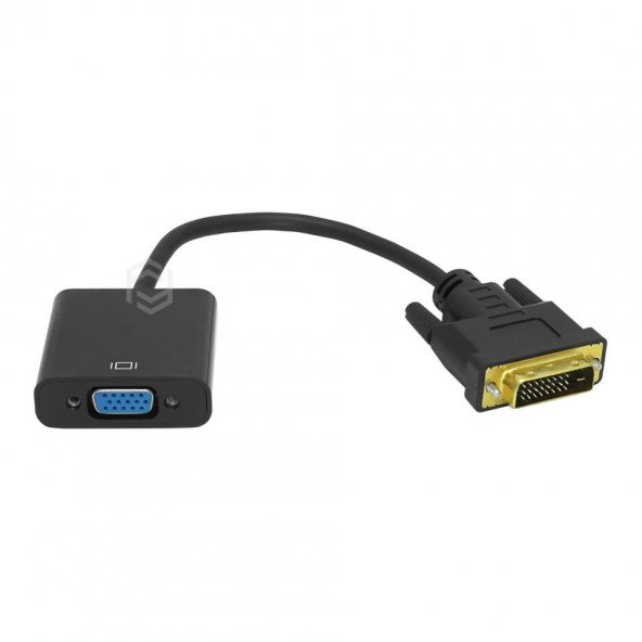 FRISBY FA-6656C DVI-D ERKEK= VGA DİŞİ ÇEVİRİCİ KAB