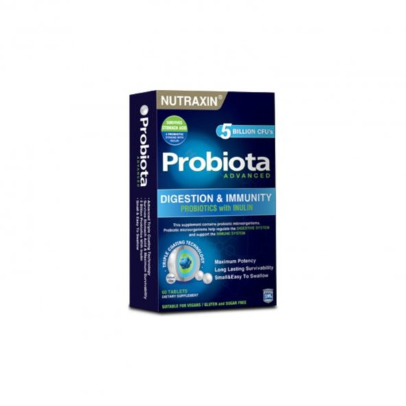 Nutraxin Probiota Advanced 60 Tablet 8680512627265