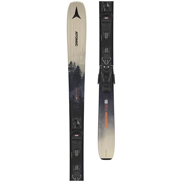 Atomic Maverick 84 Skis ​+ M 10 GW Ski Bindings 2025