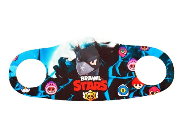 Brawl Stars Crow Baskılı Yıkanabilir Çocuk Maskesi