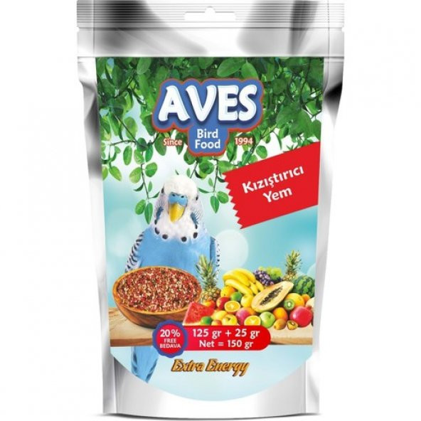 MUHABBET KUŞU KIZIŞTIRICI YEM AVES 150GR