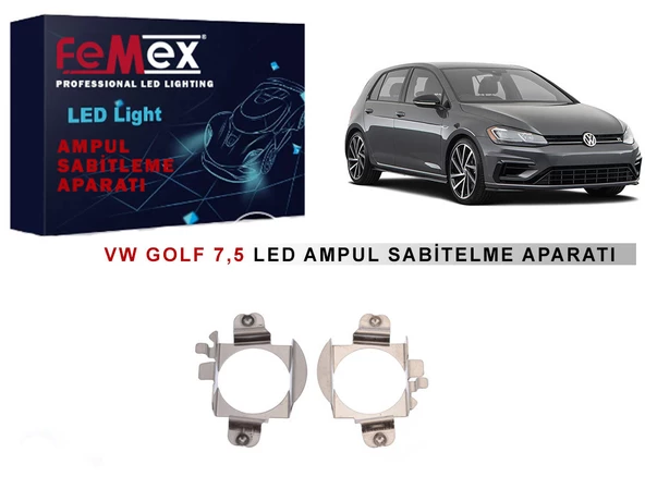 VOLKSWAGEN GOLF 7,5 FAR TUTUCU LED AMPUL SABİTLEME APARATI