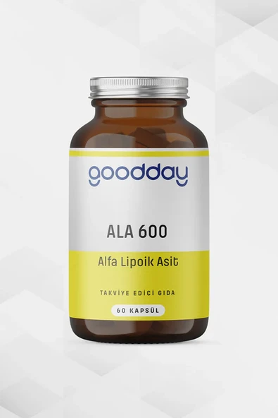 Goodday Alfa Lipoik Asit ALA600 60 Kapsül ürün görseli