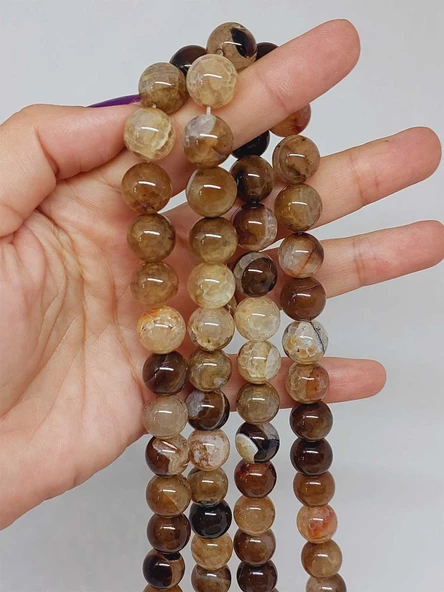 Akik Taşı Dizi 12mm (53378) ürün görseli