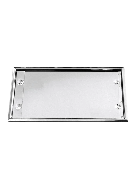 Dikdörtgen Krom Plakalık Araba Plaka Altlığı 30x16cm - Resim 4